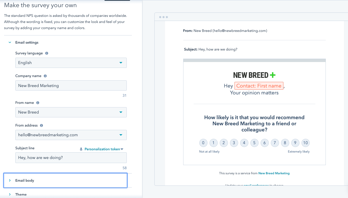 How to Get Started with Net Promoter Score (NPS) in HubSpot
